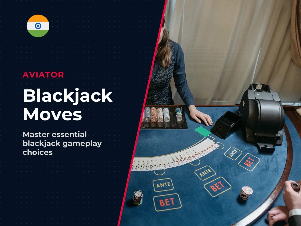 Player options: hit, stand, double, split, surrender. Your interaction with the game blackjack relies on five core choices: hit, stand, double, split, or surrender. - **Hit** means requesting an addit
