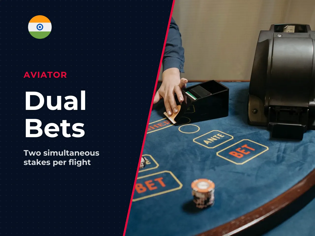 Key Feature: Dual-Bet System. Many crash games restrict you to a single bet per round. Aviatrix allows you to place **two simultaneous stakes on the same flight**. This gives you the option to cash on